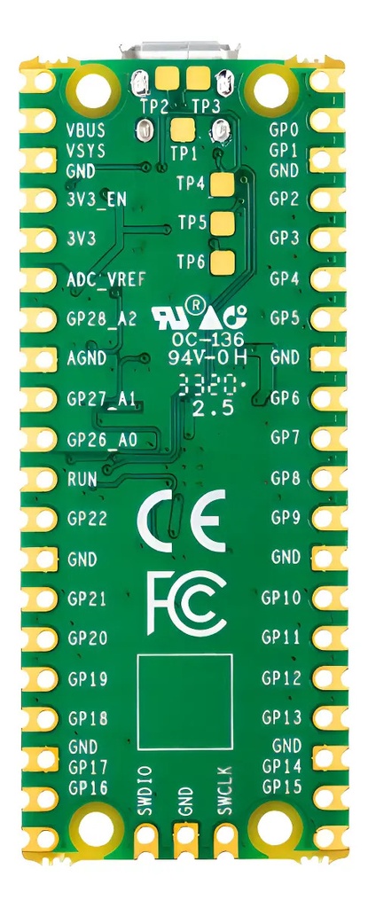 Placa Desarrollo Raspberry Pi Pico Rp2040