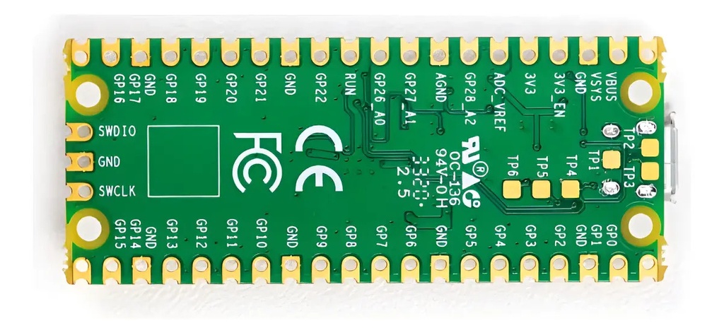 Placa Desarrollo Raspberry Pi Pico Rp2040